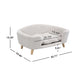 Elevated - Dog Bed Frame For Small Dog, Pet Couch Bed With Legs And Supportive Foam, Easy Assembly Noble House