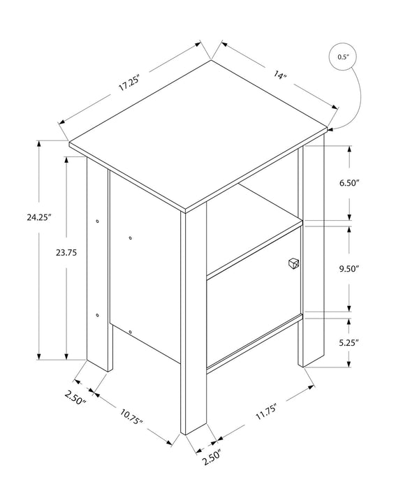 Nightstand - Black