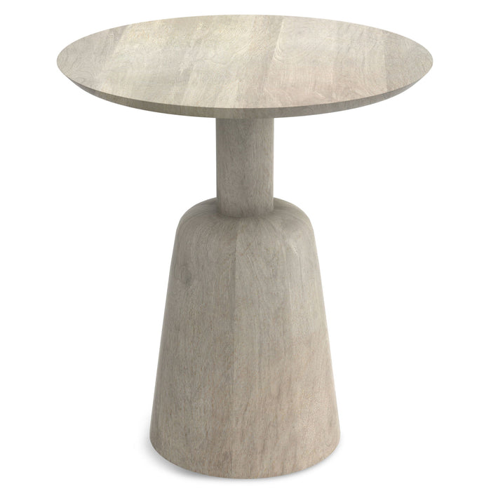 Finchley - Side Table - White Washed Simpli-Home