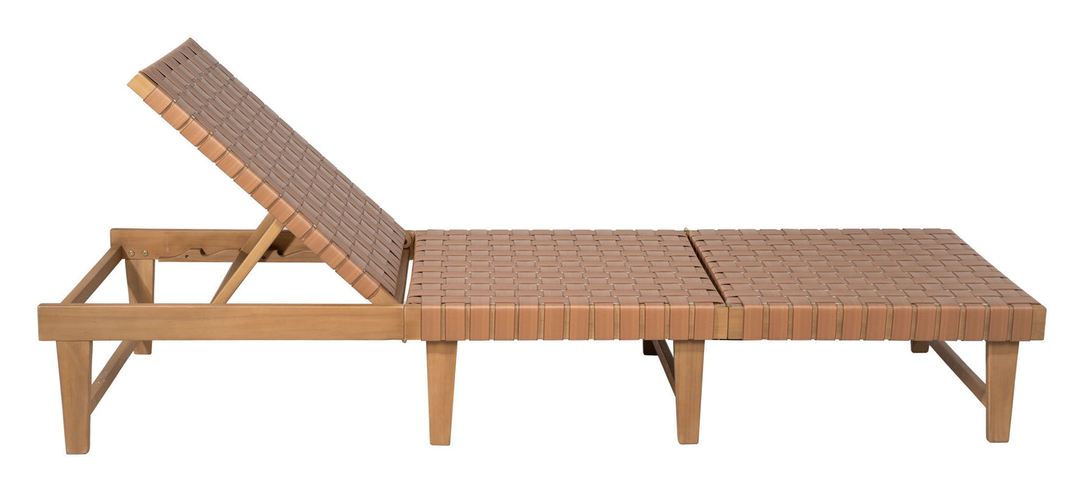 Breath - Chaise Lounge - Brown Zuo Modern