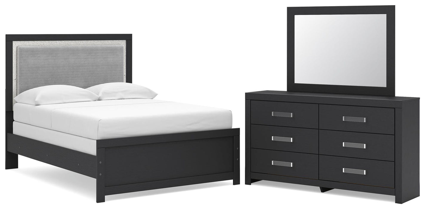 Maeling - Upholstered Panel Bedroom Set Signature Design by Ashley®