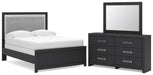 Maeling - Upholstered Panel Bedroom Set Signature Design by Ashley®