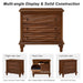 Nightstand With Charging Station, Bedside Table, 3 Drawers, USB And Type - C Ports Home Essentials