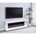 TV Stand Fireplace Console With Bluetooth Speaker Furniture Max