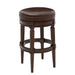 Rustic Elegance Backless Swivel Stool Home Essentials