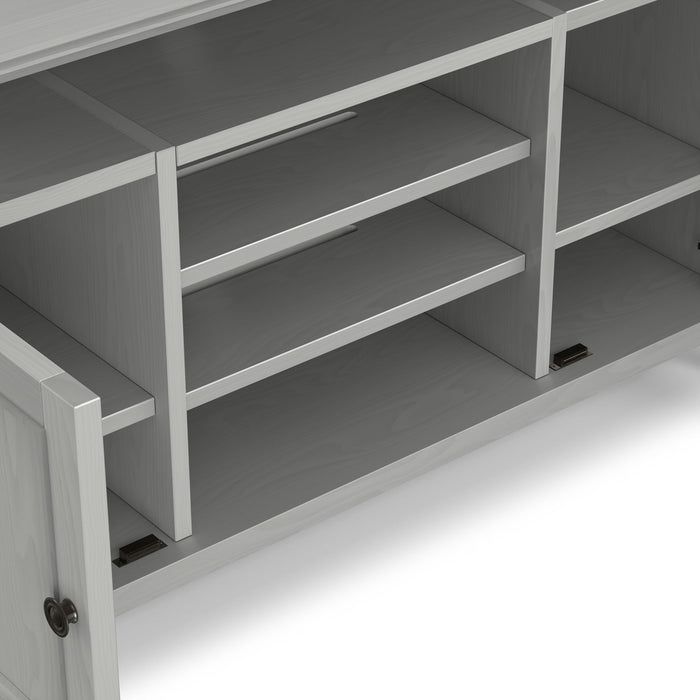 Amherst - TV Media Stand, Handcrafted Simpli-Home