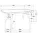 Teleli - 7 Piece Dining Set - Natural / Gray Furniture Max