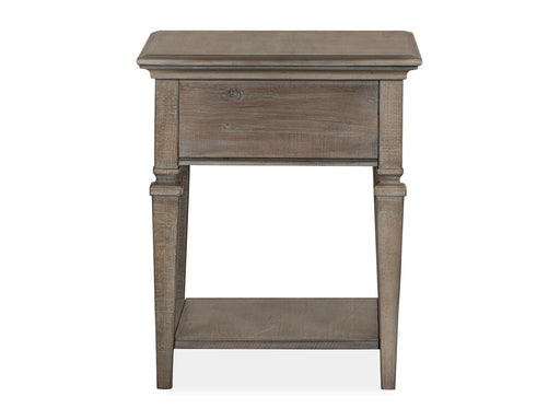Lancaster - Rectangular End Table - Dove Tail Gray Magnussen Furniture