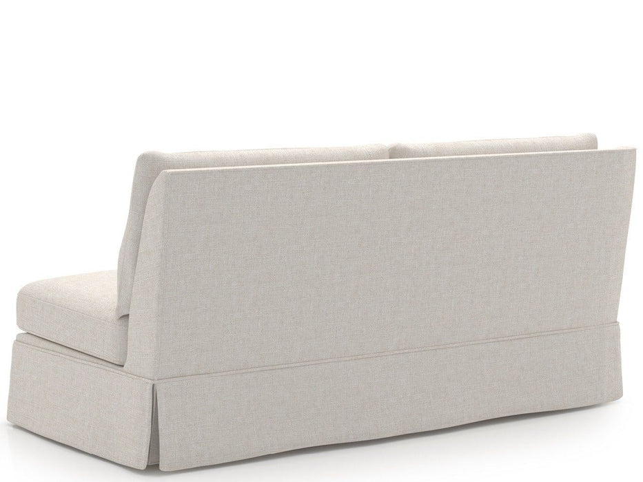 Henri - Skirted Loveseat LAF, Special Order - White Universal Furniture