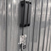 Outdoor Storage Shed, Metal Garden Shed Backyard Utility Tool House Building With 2 Doors And 4 Vents For Car, Truck, Bike, Garbage Can, Tool, Lawnmower Daily Nest