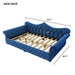 Upholstered Daybed With LED Lighting And Nailhead Trim Dreamland