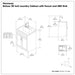 Hennessy - Deluxe Laundry Utility Sink And Cabinet Simpli-Home