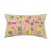 Summer Outdoor Lumbar Flamingo Pillows - Multi Daily Nest