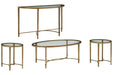 Copia - Oval Cocktail Table Set Magnussen Furniture