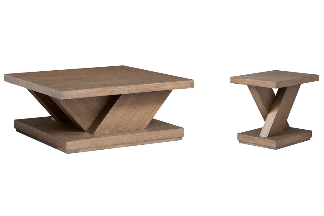 Lansbury - Square Cocktail Table Set Magnussen Furniture