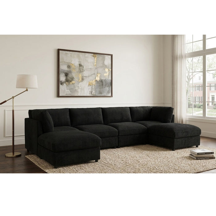 Modern Reversible Modular Sectional Home Essentials