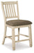Bolanburg - Upholstered Barstool (Set of 2) - Beige Signature Design by Ashley®