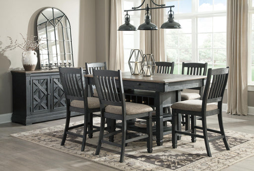 Tyler Creek - Dining Room Server - Black / Gray Signature Design by Ashley®