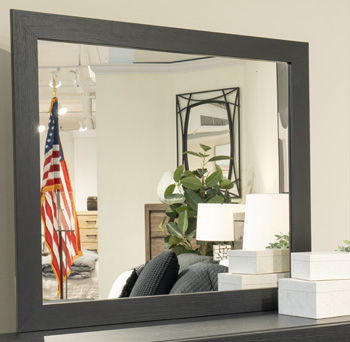 Stabotta - Bedroom Mirror - Black Signature Design by Ashley®