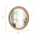 Round Wall Mirror With Ribbed Frame Daily Nest