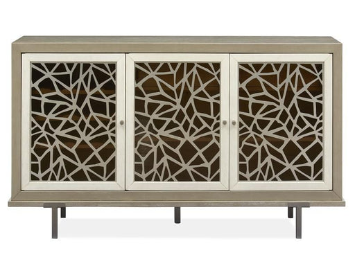 Lenox - Server - Warm Silver Magnussen Furniture