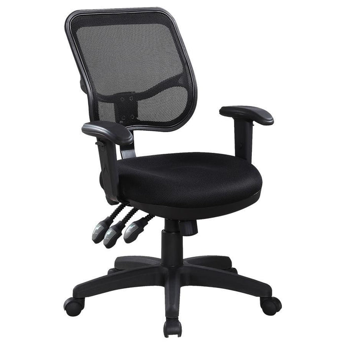 Rollo - Adjustable Height Office Chair - Black