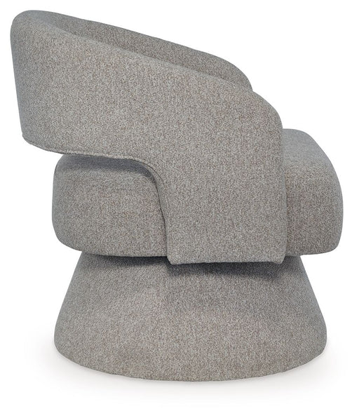 Nashkins - Swivel Accent Chair - Pebble Signature Design by Ashley®