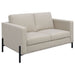 Dulcie - Loose Back Loveseat - Oatmeal Furniture Max