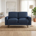 2 Seat Loveseat Sofa, Loose Back Cushion For Living Room US Pride