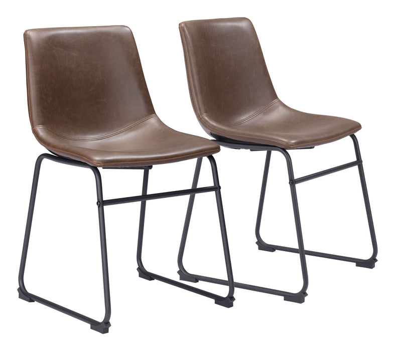 Smart - Dining Chair (Set of 2) Zuo Modern