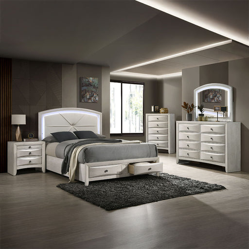 Ramondi - Mirror - Antique White ACME