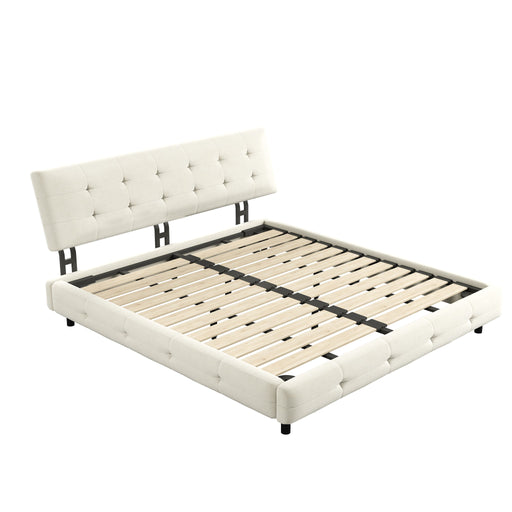 Tufted Headboard With Extra-Large Ultra-Soft Cloud Pillow Design Home Essentials