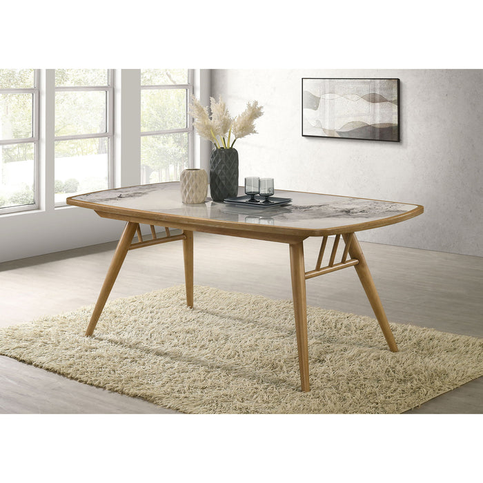 Teleli - Dining Table - Natural Furniture Max