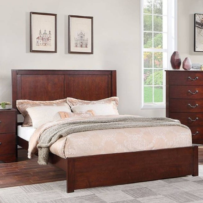 Bed With 2 Panel Headboard Home Essentials