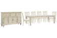 Newport - 8 Piece Extendable Rectangular Dining Table Set Magnussen Furniture