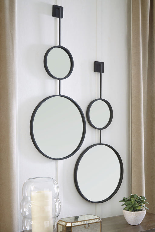 Brewer - Accent Mirror - Black Signature Design by Ashley®