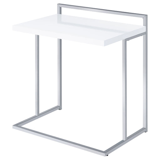 Rectangular Top Snack Table - White Furniture Max