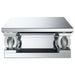 Shannon - Square Coffee Table - Silver Furniture Max