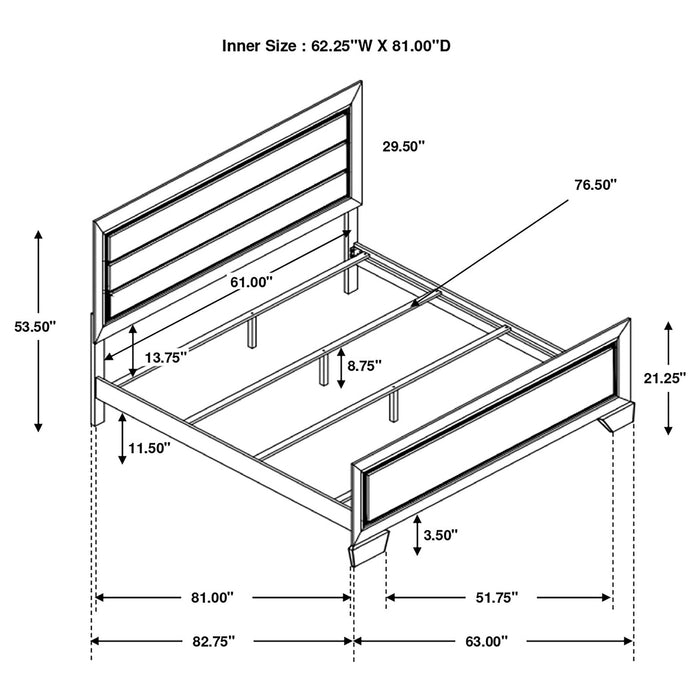 Oatfield - Bedroom Set Furniture Max