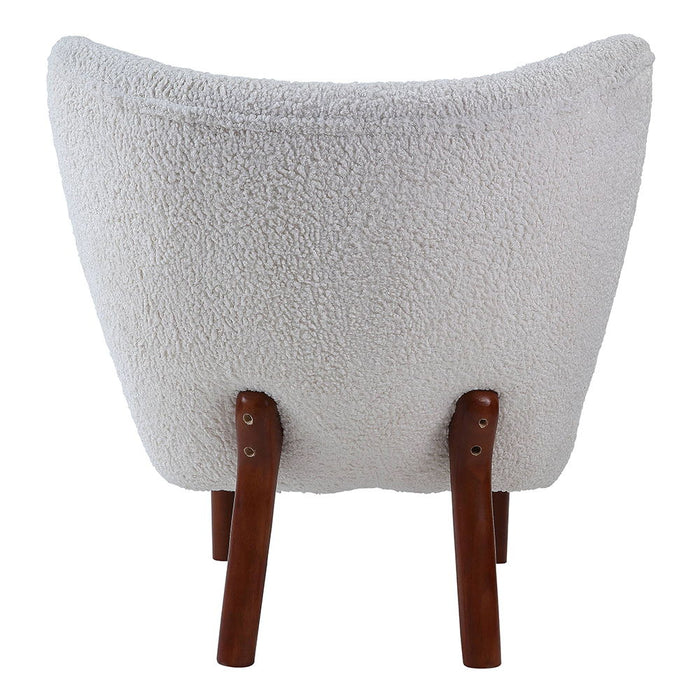 Zusud - Accent Chair - White Teddy Sherpa ACME