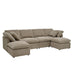 Modular Cloud Sofa, Freely Configurable Corner Home Essentials