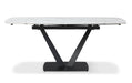 109 - Ceramic Dining Table With Extension Extravaganza Collection