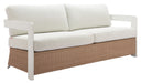 Gelo - Outdoor Sofa - White / Brown Zuo Modern