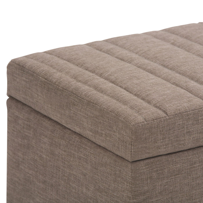 Darcy - Upholstered Storage Ottoman Bench Simpli-Home