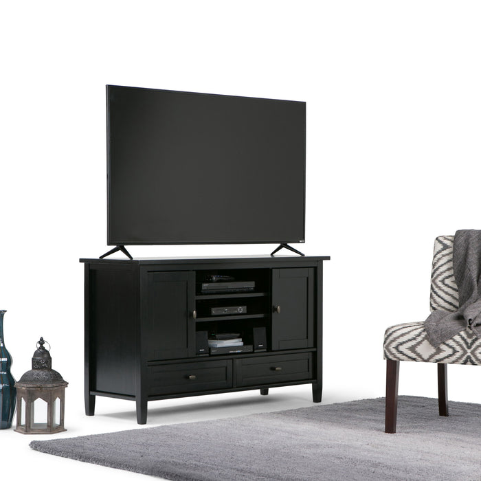 Warm Shaker - TV Media Stand Handcrafted Simpli-Home