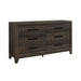 Harry - Dresser With 5 Spacious Drawers - Brown Global Furniture USA
