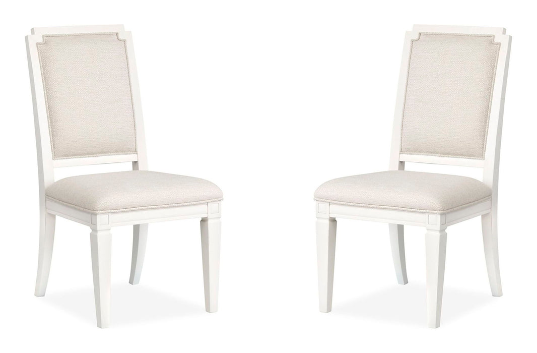 Willowbrook - Upholstered Side Chair (Set of 2) - Egg Shell White Magnussen Furniture