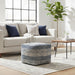 Clay - Square Pouf, Upholstered Simpli-Home