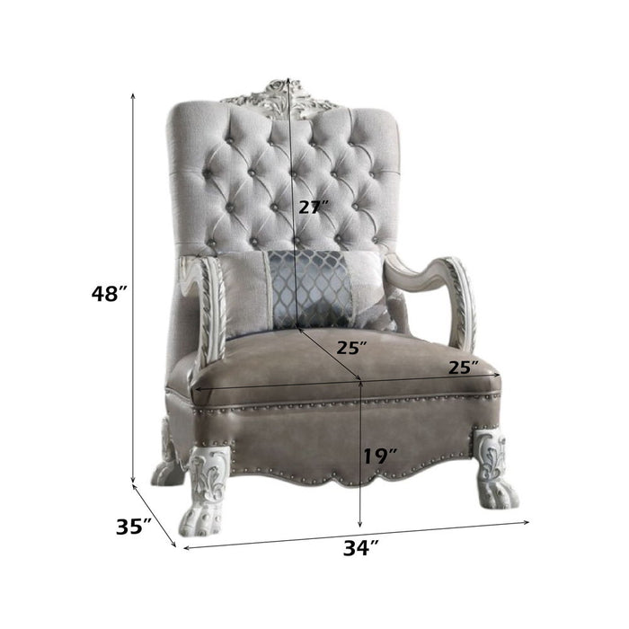 Dresden - Chair w/1 Pillow ACME