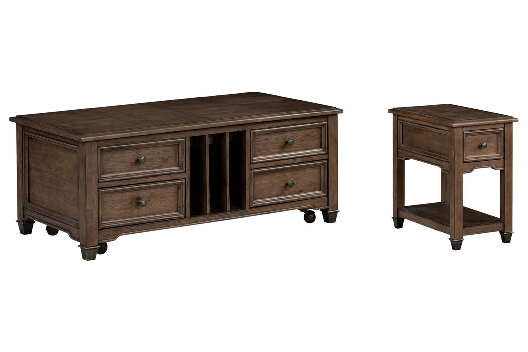 Cormac - Lift Top Storage Cocktail Table Set Magnussen Furniture